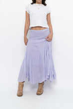 Load image into Gallery viewer, Vintage x Made in USA x Lavender Layered Maxi Skirt (XL, XXL)