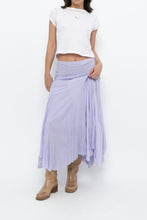 Load image into Gallery viewer, Vintage x Made in USA x Lavender Layered Maxi Skirt (XL, XXL)