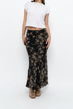 Load image into Gallery viewer, Vintage x OLD NAVY Black Floral Maxi Skirt (XS-M)