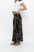 Load image into Gallery viewer, Vintage x OLD NAVY Black Floral Maxi Skirt (XS-M)