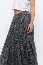 Load image into Gallery viewer, Vintage x RALPH LAUREN Silk-feel Navy Floral Maxi Skirt (S-L)