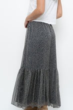 Load image into Gallery viewer, Vintage x RALPH LAUREN Silk-feel Navy Floral Maxi Skirt (S-L)