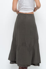 Load image into Gallery viewer, Vintage x SANDWICH Olive Green Maxi Skirt (L)