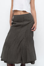 Load image into Gallery viewer, Vintage x SANDWICH Olive Green Maxi Skirt (L)