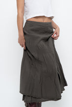 Load image into Gallery viewer, Vintage x SANDWICH Olive Green Maxi Skirt (L)