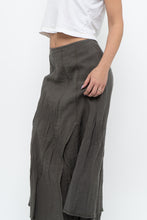 Load image into Gallery viewer, Vintage x SANDWICH Olive Green Maxi Skirt (L)