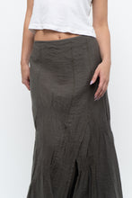 Load image into Gallery viewer, Vintage x SANDWICH Olive Green Maxi Skirt (L)