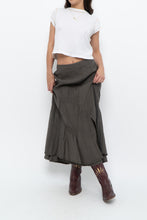 Load image into Gallery viewer, Vintage x SANDWICH Olive Green Maxi Skirt (L)