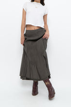 Load image into Gallery viewer, Vintage x SANDWICH Olive Green Maxi Skirt (L)
