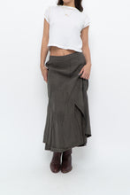 Load image into Gallery viewer, Vintage x SANDWICH Olive Green Maxi Skirt (L)