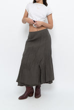 Load image into Gallery viewer, Vintage x SANDWICH Olive Green Maxi Skirt (L)