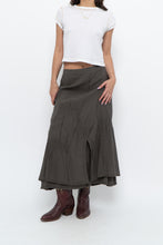 Load image into Gallery viewer, Vintage x SANDWICH Olive Green Maxi Skirt (L)
