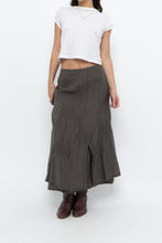 Load image into Gallery viewer, Vintage x SANDWICH Olive Green Maxi Skirt (L)