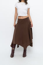 Load image into Gallery viewer, ZARA x Brown Midi Skirt (S, M)