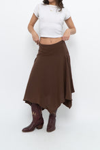 Load image into Gallery viewer, ZARA x Brown Midi Skirt (S, M)
