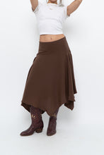 Load image into Gallery viewer, ZARA x Brown Midi Skirt (S, M)