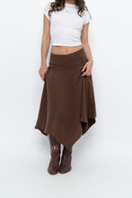 Load image into Gallery viewer, ZARA x Brown Midi Skirt (S, M)