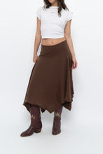 Load image into Gallery viewer, ZARA x Brown Midi Skirt (S, M)