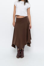 Load image into Gallery viewer, ZARA x Brown Midi Skirt (S, M)