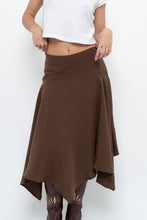 Load image into Gallery viewer, ZARA x Brown Midi Skirt (S, M)