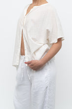 Load image into Gallery viewer, EMERSON FRY x Cream Light Cotton Textured Dotted Buttonup (XS-L)