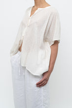 Load image into Gallery viewer, EMERSON FRY x Cream Light Cotton Textured Dotted Buttonup (XS-L)