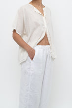 Load image into Gallery viewer, EMERSON FRY x Cream Light Cotton Textured Dotted Buttonup (XS-L)