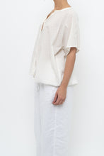 Load image into Gallery viewer, EMERSON FRY x Cream Light Cotton Textured Dotted Buttonup (XS-L)