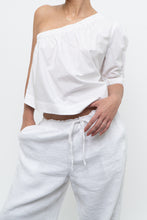 Load image into Gallery viewer, RAILS x Deadstock White Off-shoulder Organic Cotton Blouse (S, M)