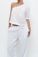 Load image into Gallery viewer, RAILS x Deadstock White Off-shoulder Organic Cotton Blouse (S, M)