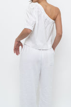 Load image into Gallery viewer, RAILS x Deadstock White Off-shoulder Organic Cotton Blouse (S, M)