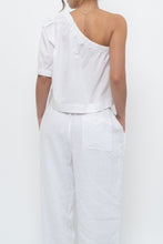 Load image into Gallery viewer, RAILS x Deadstock White Off-shoulder Organic Cotton Blouse (S, M)