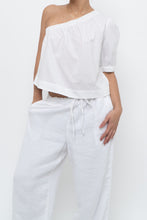 Load image into Gallery viewer, RAILS x Deadstock White Off-shoulder Organic Cotton Blouse (S, M)