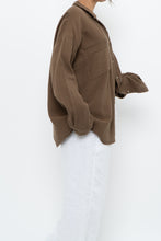 Load image into Gallery viewer, EILEEN FISHER x Light Brown Organic Cotton Buttonup (XS-XL)