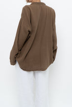 Load image into Gallery viewer, EILEEN FISHER x Light Brown Organic Cotton Buttonup (XS-XL)