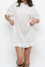 Load image into Gallery viewer, HILL HOUSE x Made in Portugal x White Cotton Heart Midi Dress (XS-M)