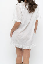 Load image into Gallery viewer, HILL HOUSE x Made in Portugal x White Cotton Heart Midi Dress (XS-M)