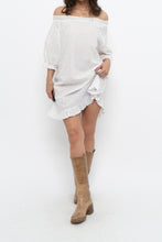 Load image into Gallery viewer, HILL HOUSE x Made in Portugal x White Cotton Heart Midi Dress (XS-M)