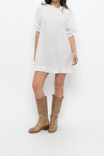 Load image into Gallery viewer, HILL HOUSE x Made in Portugal x White Cotton Heart Midi Dress (XS-M)