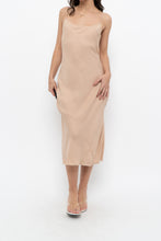 Load image into Gallery viewer, Vintage x Nude Pure Silk Maxi Slip Dress (XS, S)