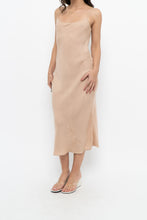 Load image into Gallery viewer, Vintage x Nude Pure Silk Maxi Slip Dress (XS, S)