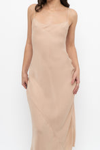 Load image into Gallery viewer, Vintage x Nude Pure Silk Maxi Slip Dress (XS, S)