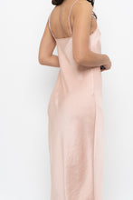 Load image into Gallery viewer, WILFRED x Peach Satin Midi Dress (XS)