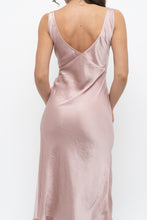 Load image into Gallery viewer, WILFRED x Light Pink Satin Midi Dress (XXS, XS)