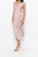 Load image into Gallery viewer, WILFRED x Light Pink Satin Midi Dress (XXS, XS)