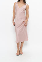 Load image into Gallery viewer, WILFRED x Light Pink Satin Midi Dress (XXS, XS)