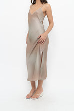 Load image into Gallery viewer, BABATON x Ombre Satin Midi Dress (S, M)