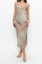 Load image into Gallery viewer, BABATON x Ombre Satin Midi Dress (S, M)