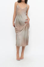 Load image into Gallery viewer, BABATON x Ombre Satin Midi Dress (S, M)