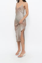 Load image into Gallery viewer, BABATON x Ombre Satin Midi Dress (S, M)